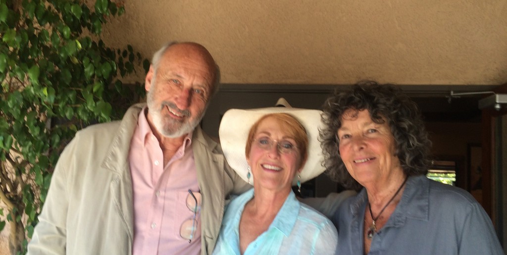 Amanda with Elizabeth and Noel Paul Stookey - London